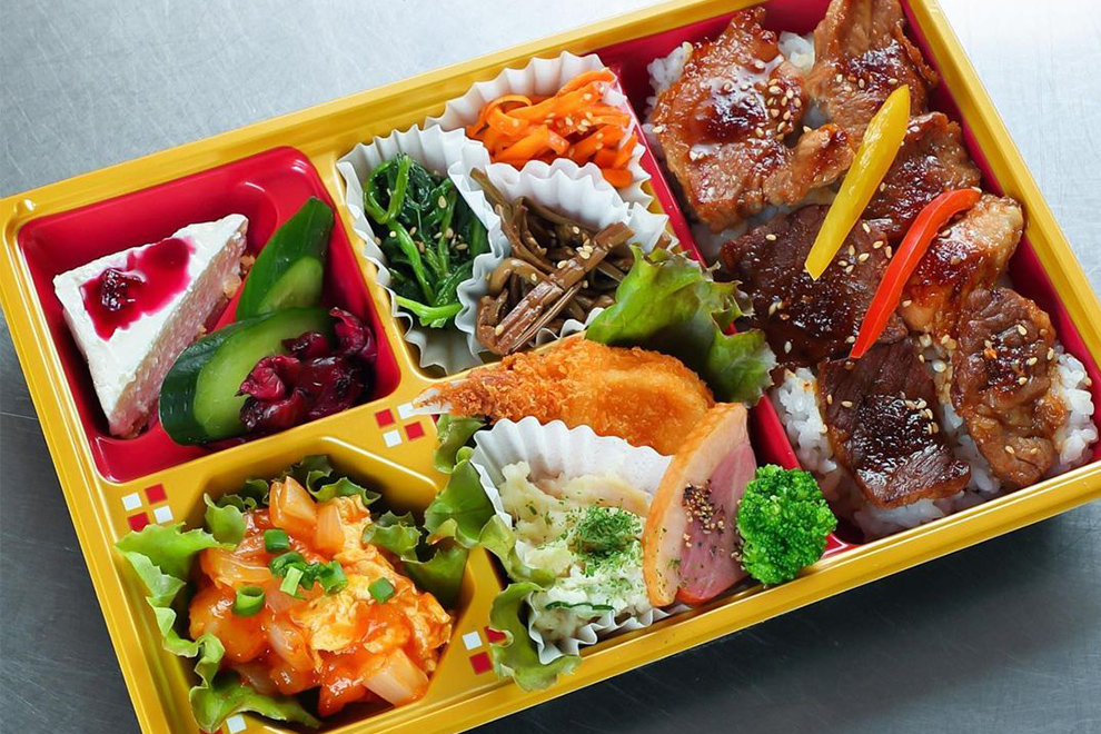 カルビ弁当